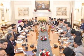 न्यू बुटवल–गोरखपुर अन्तरदेशीय प्रसारण लाइन शिलान्यास