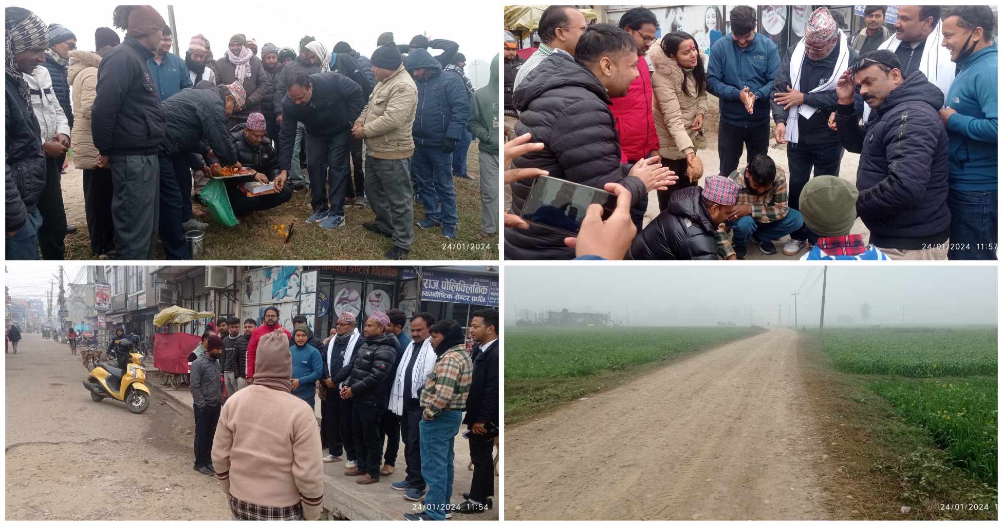 फुटाहा सडक र पासाङ ल्हामु मार्ग अस्फाल्ट पीच हुने