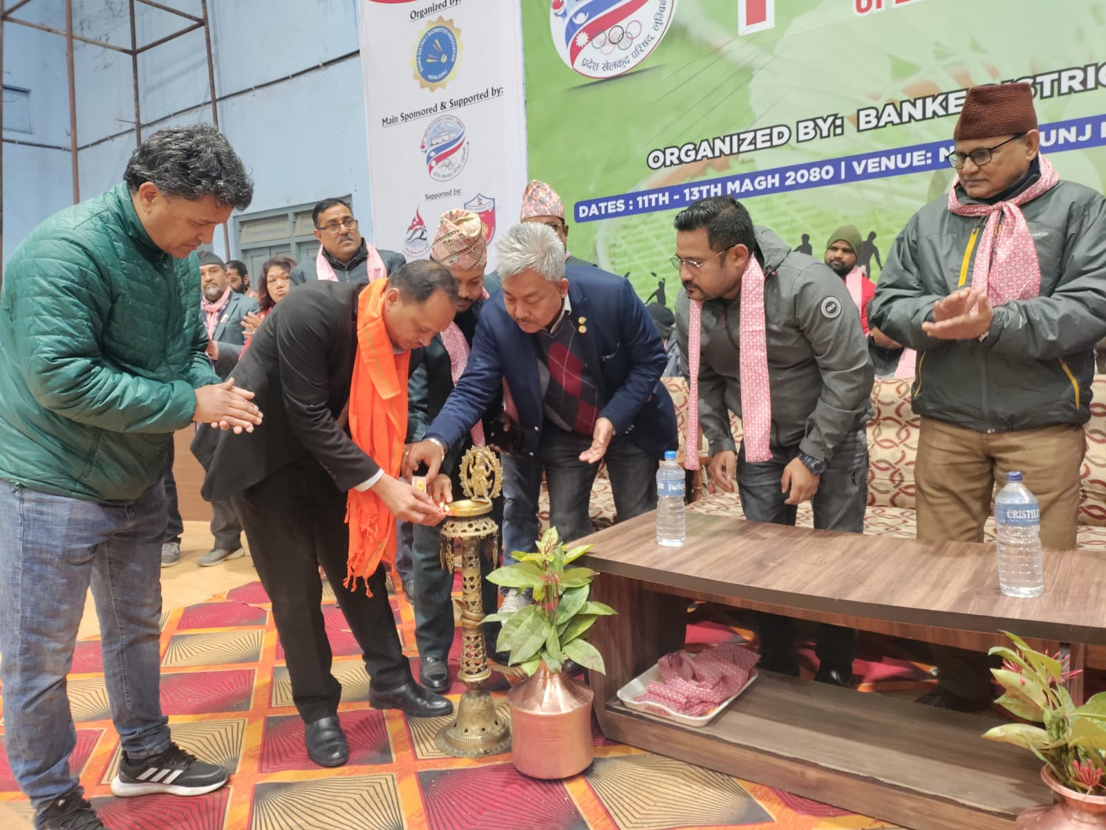 नेपालगञ्जमा राष्ट्रिय व्याडमिन्टन प्रतियोगिता सुरु