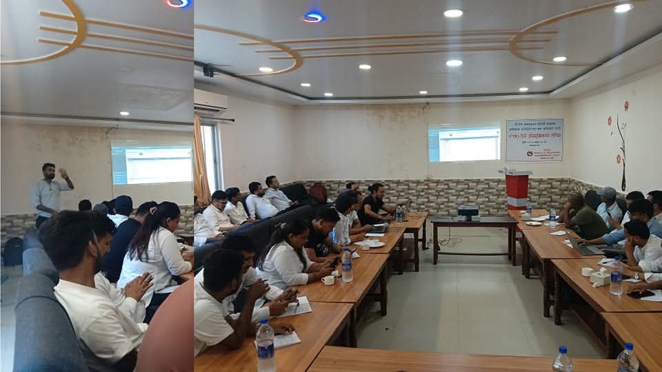 कर्मचारीलाई योजना व्यवस्थापन प्रणाली सम्बन्धि अभिमुखीकरण तालिम
