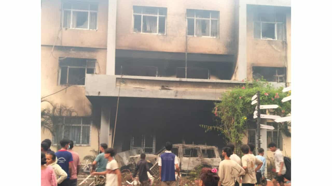 जेन-जी आन्दोलन: बाँकेमा आगजनी, तोडफोड र लुटपाट भएका संरचना