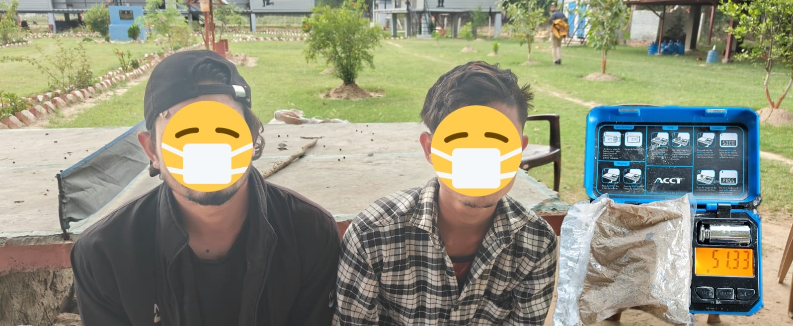 डुडुवाको चौफेरीबाट ५० ग्राम ब्राउन सुगरसहित दुई युवक नियन्त्रणमा