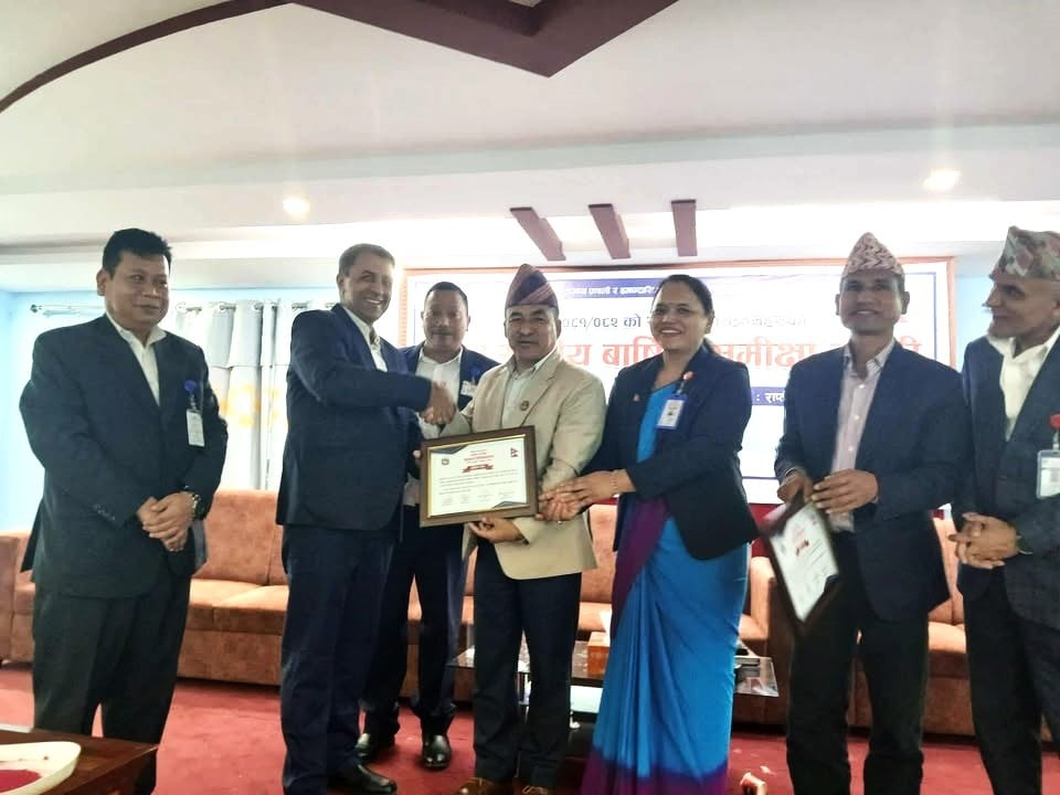 प्रदेश स्तरीय मूल्यांकनमा जिल्ला अस्पताल बर्दिया यस वर्ष पनि पहिलो स्थानमा