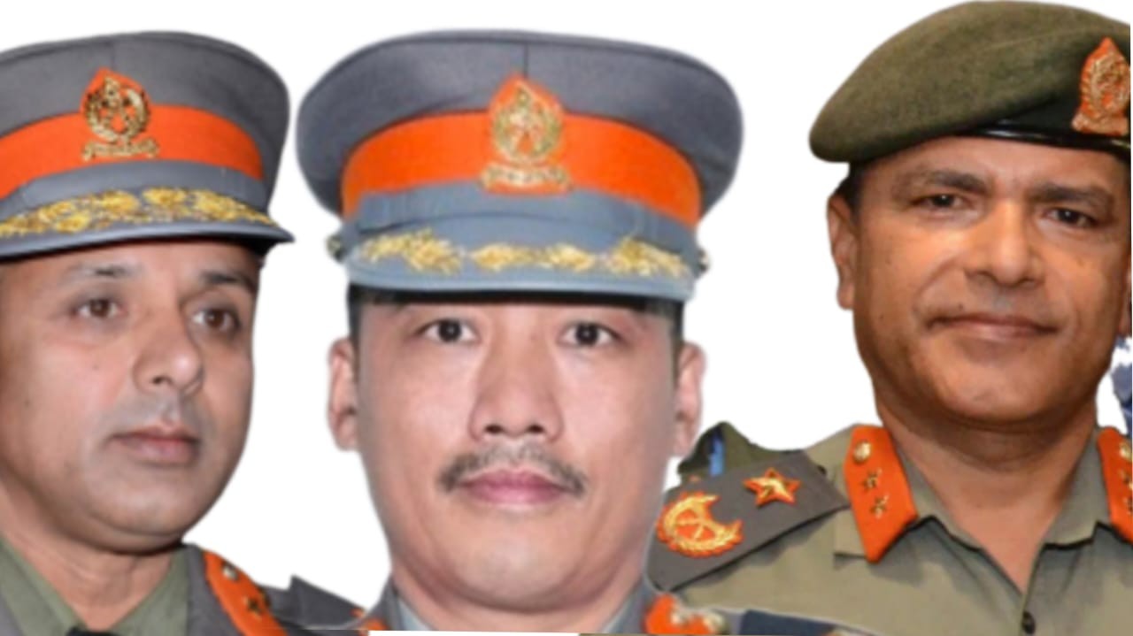 सशस्त्र प्रहरीका तीन एआईजीको जिम्मेवारी हेरफेर ( कसको कहाँ )