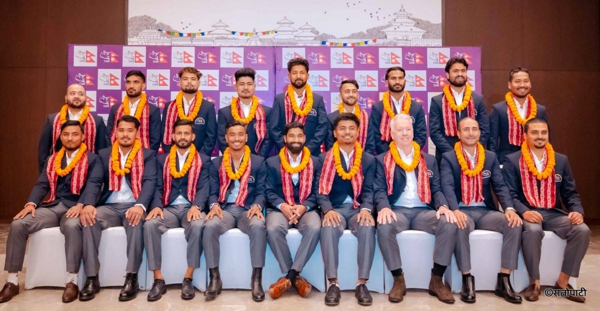 आईसीसी टी-२० विश्वकप खेल्न जाने नेपाली राष्ट्रिय क्रिकेट टोलीको बिदाइ
