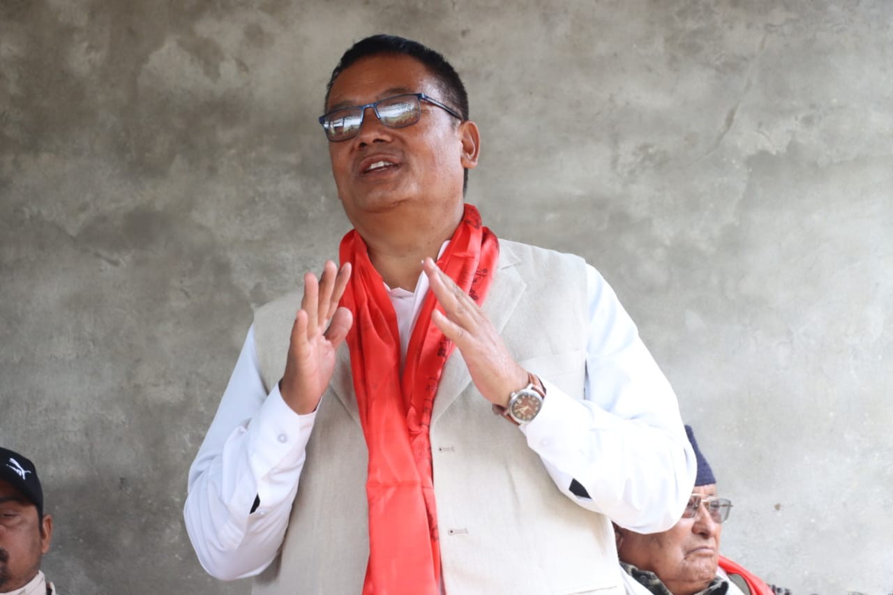 कांग्रेस उम्मेदवार पुन धनौलीका मतदातामाझ