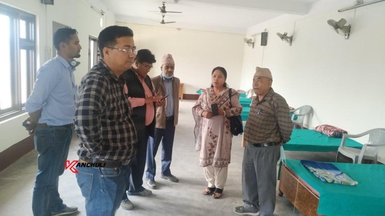 कोरोना उपचारका लागि नेपालगन्जमा आसोलेटेड बेडसहितको अस्पताल तयार