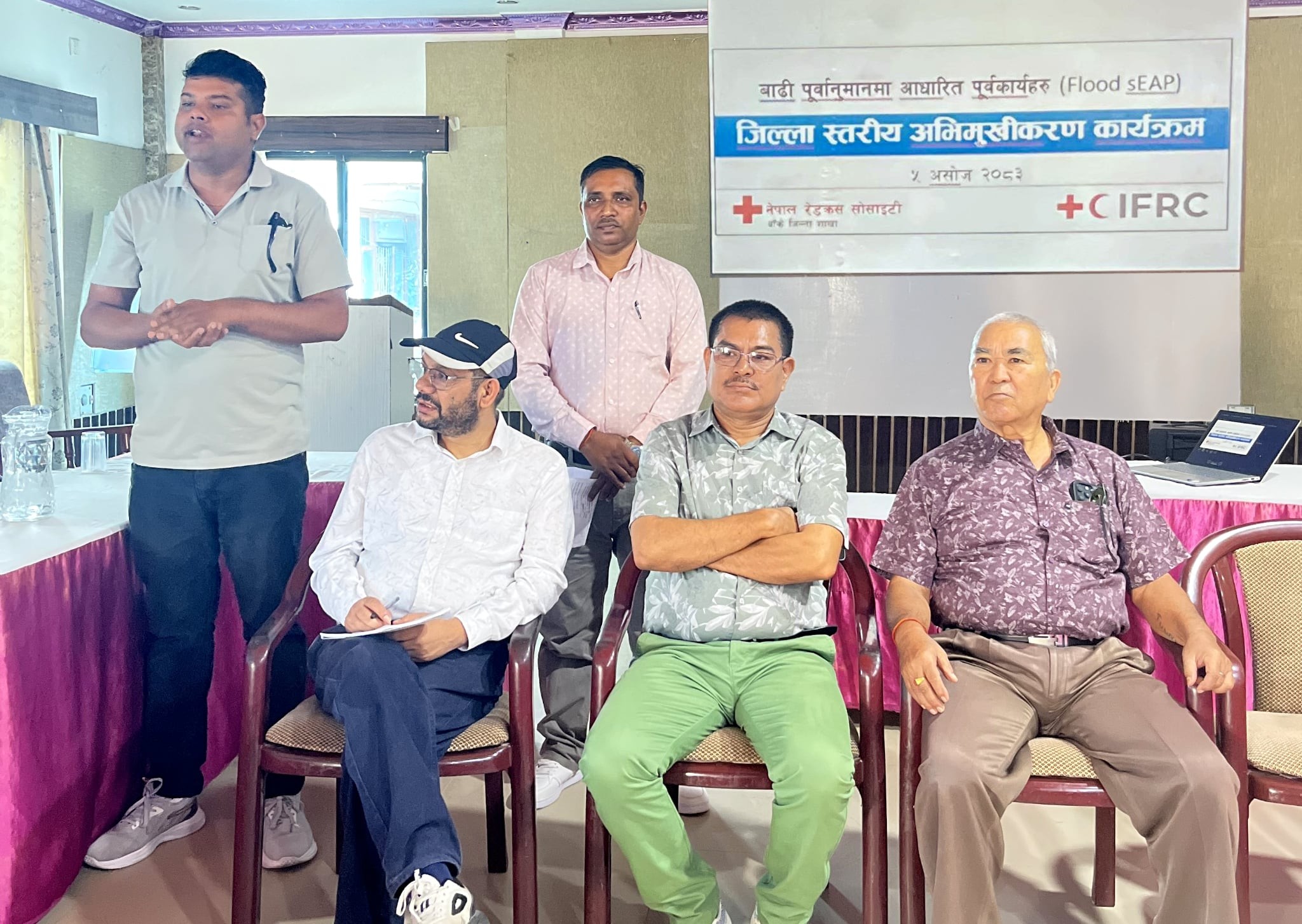 बाढी पूर्वानुमानमा आधारित पूर्व कार्य सम्बन्धी अभिमुखीकरण