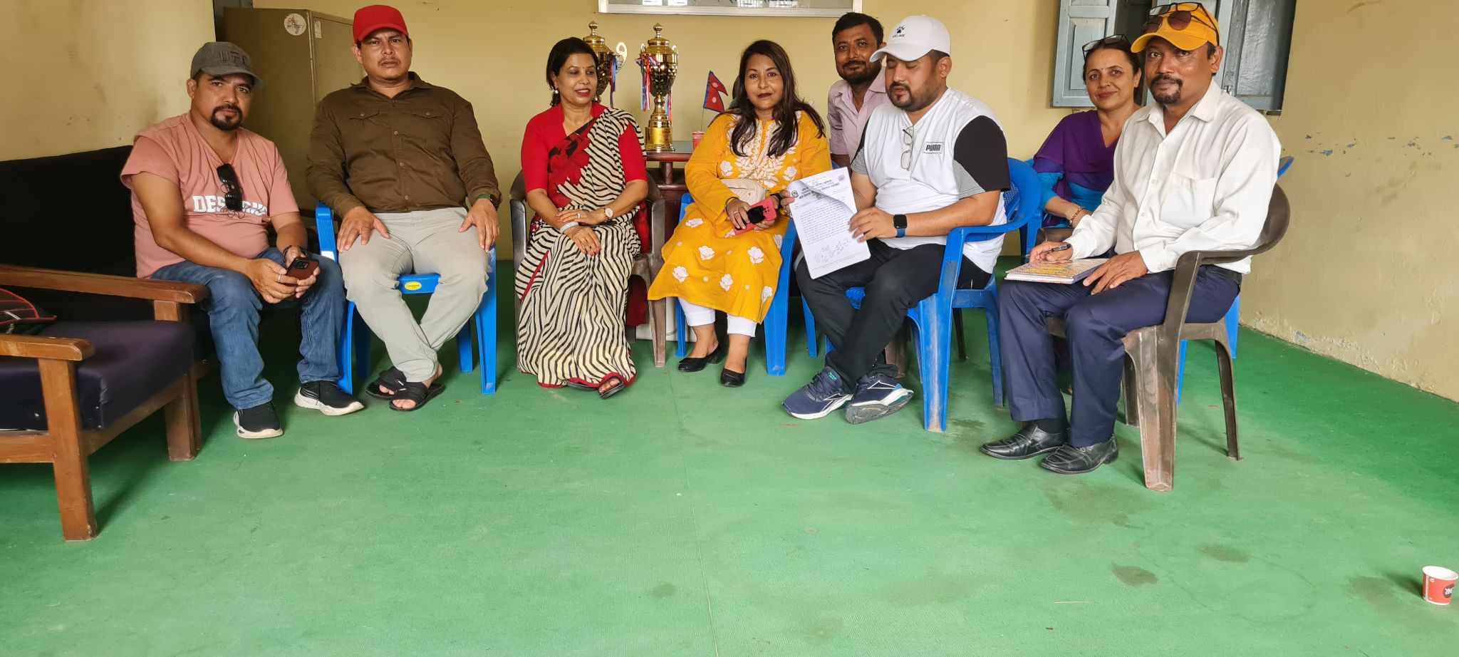 खेलकुद विकास समिति बाँकेद्वारा एक बर्षे गतिविधि सार्वजनिक