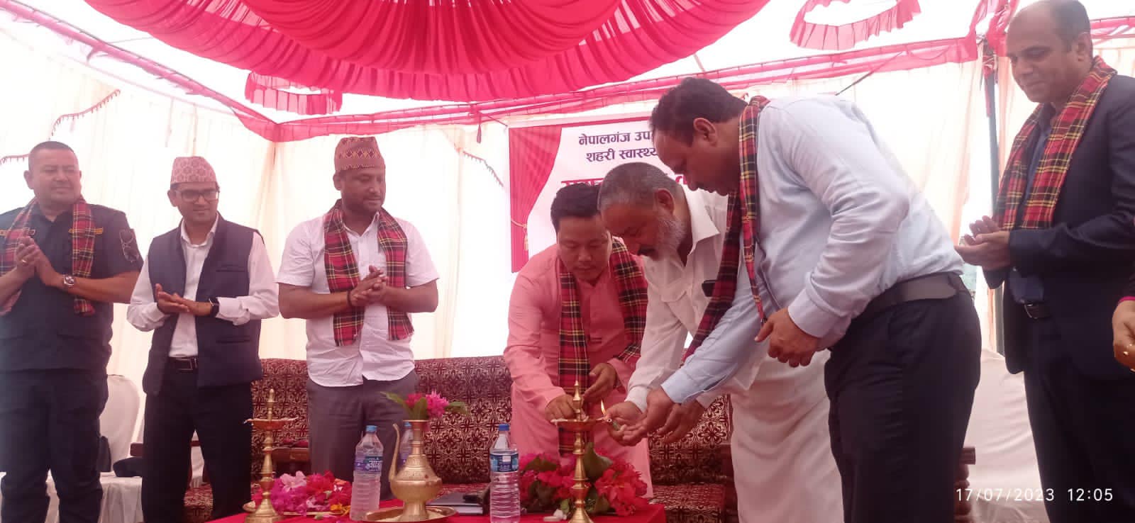 नेपालगञ्ज-४ मा सञ्चालित सहरी स्वास्थ्य प्रबद्र्धन केन्द्रको उद्घाटन