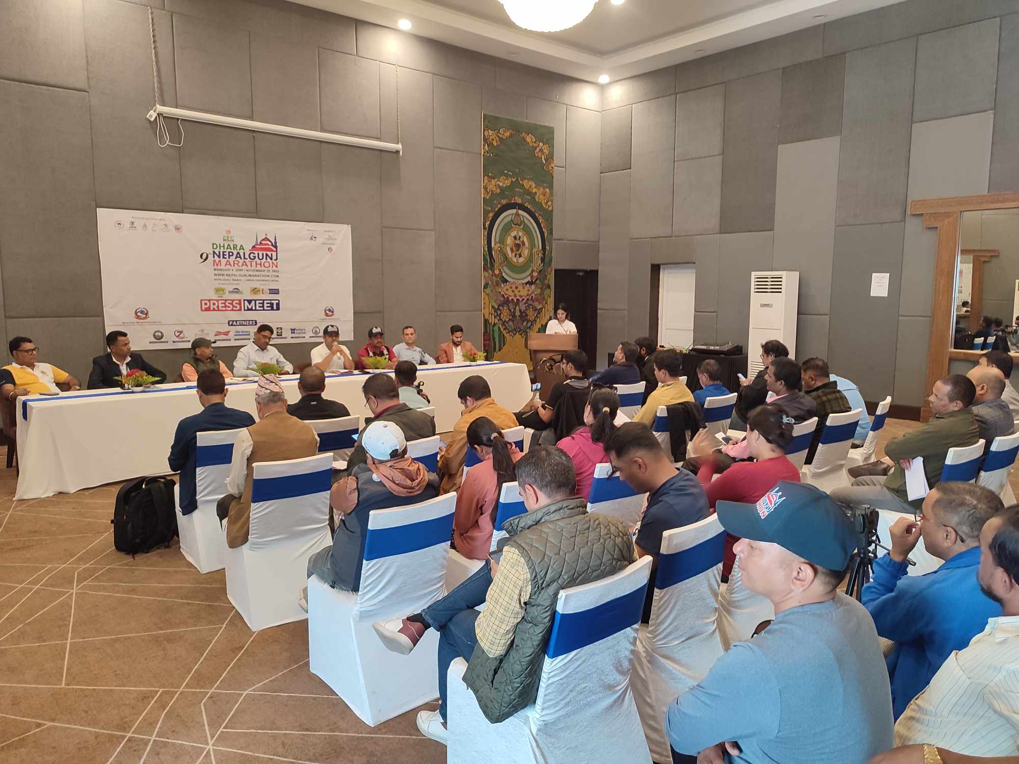 मंसिर ९ गते हुने नवौं धारा नेपालगञ्ज म्याराथनको तयारी पूरा