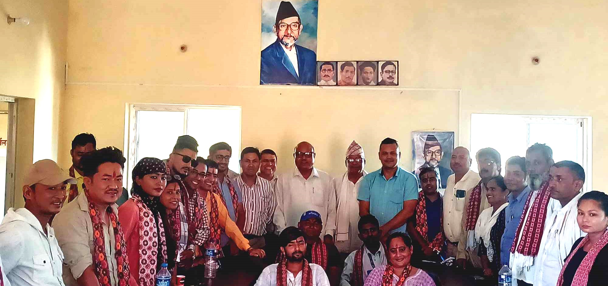 प्रेस युनियन र मुस्लिम संघका नवनिर्वाचितलाई कांग्रेसको बधाई र सम्मान