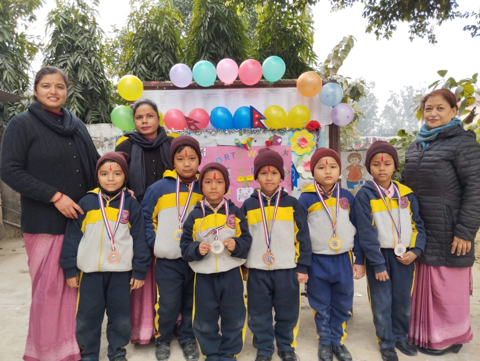 तस्बीरमा आदर्शको 'स्पोर्ट्स विक'