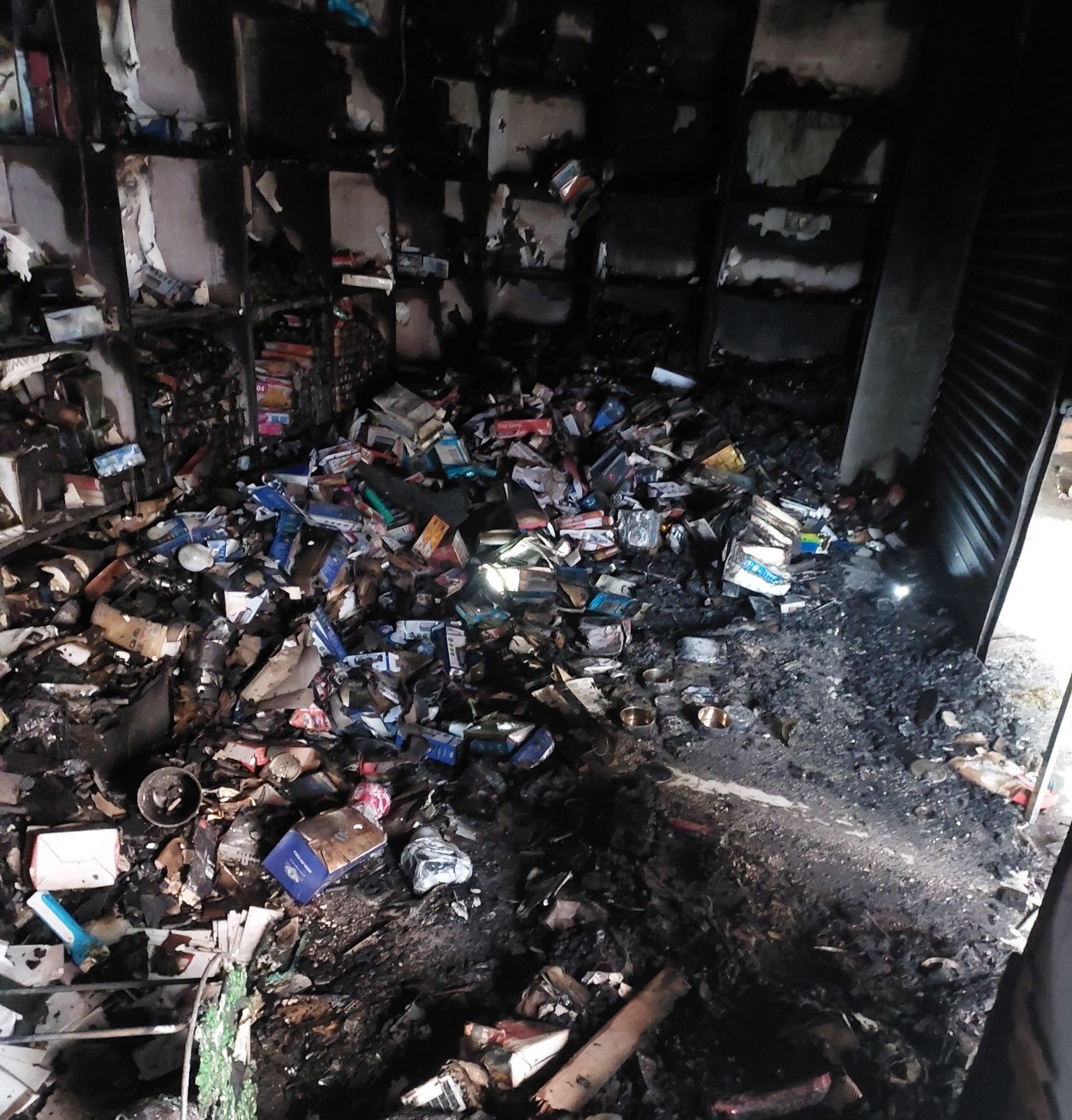 नेपालगञ्जमा इलेक्ट्रोनिक्स पसलमा आगलागी, डेढ करोड बढीको क्षती