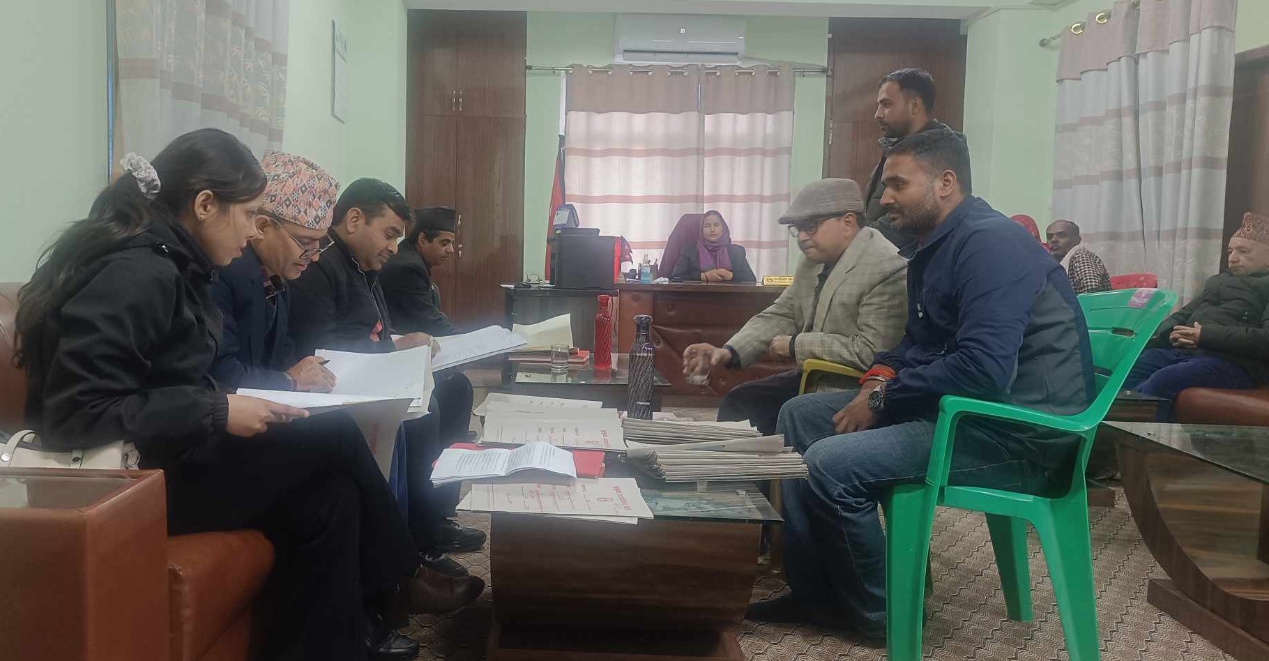 डुडुवाको न्याय सम्पादन अवस्थाबारे निरीक्षण