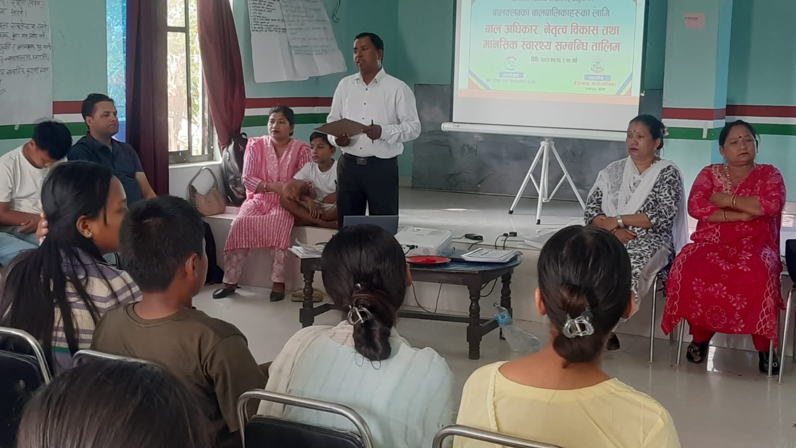 बाल क्लबका बालबालिकाहरुका लागि दुई दिने तालिम