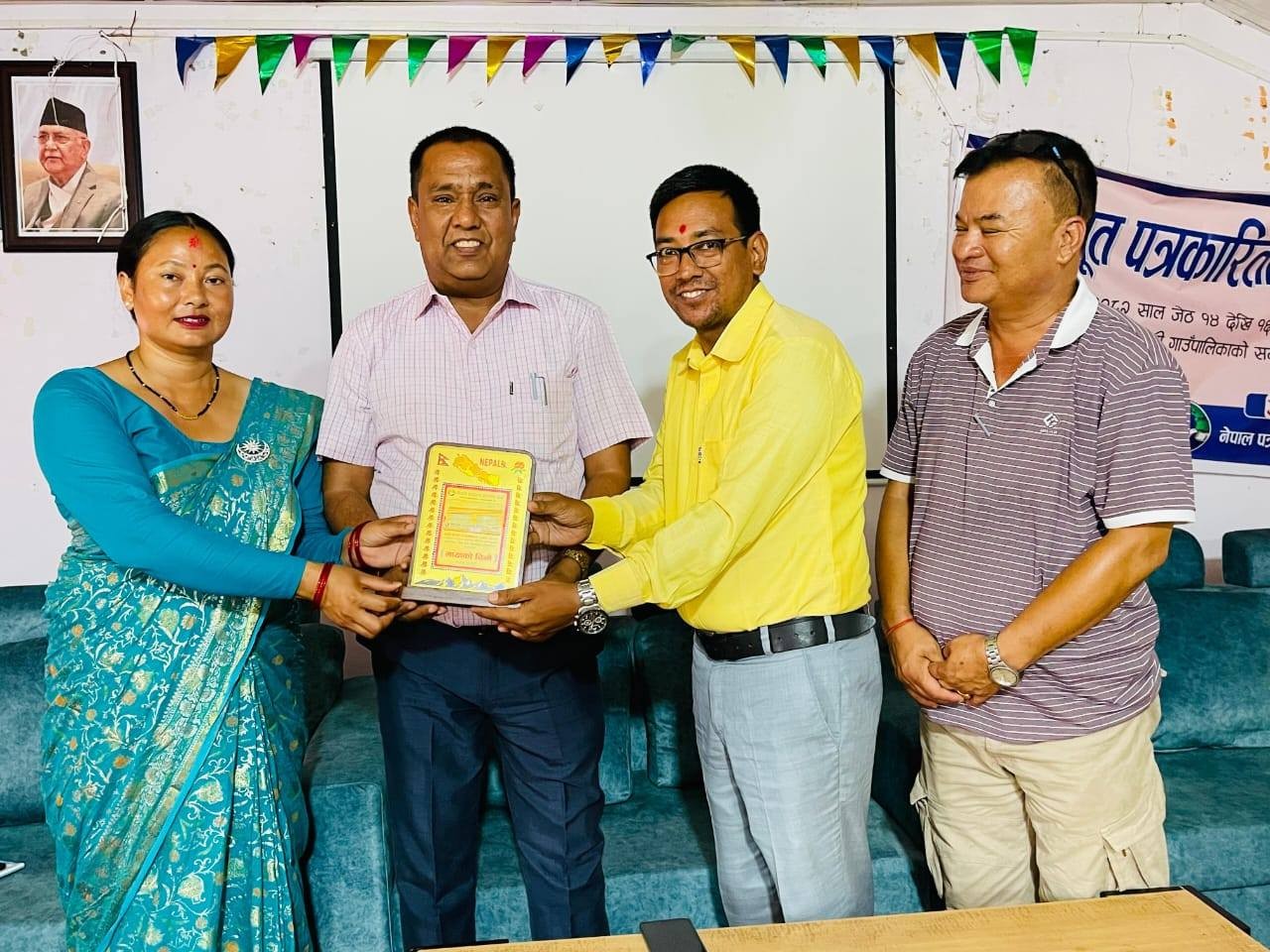 राप्तीसोनारी गाउँपालिकामा तीन दिने आधारभूत पत्रकारिता तालिम सम्पन्न