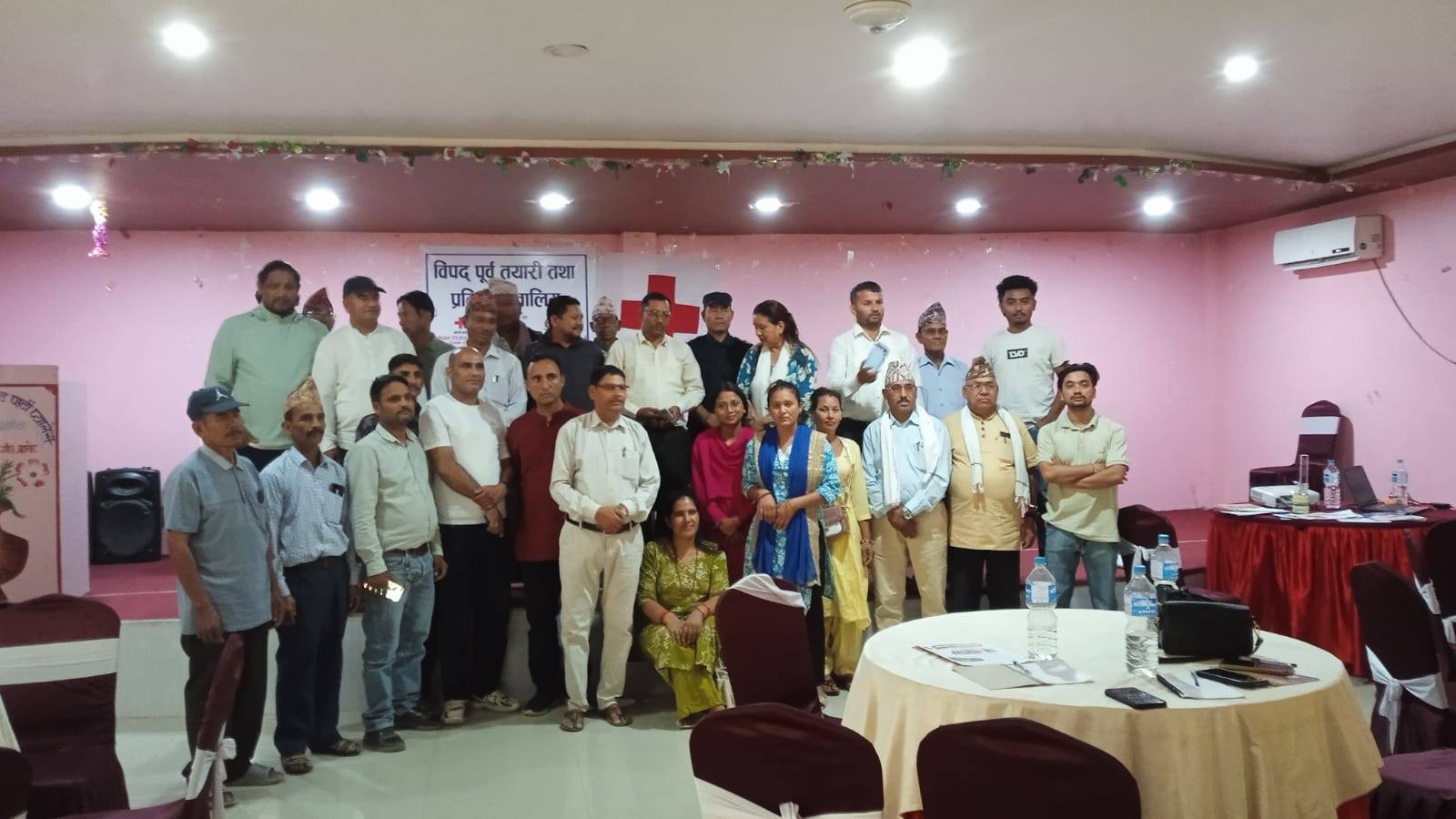 बैजनाथमा तीन दिने विपद् पूर्व तयारी तथा प्रतिकार्य तालिम‌