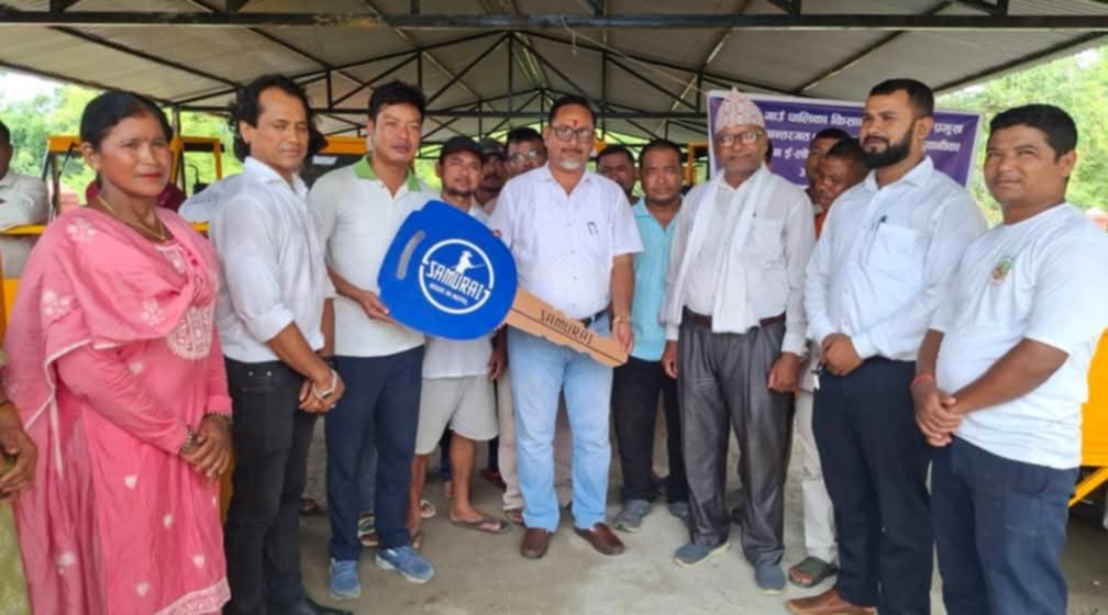 बैजनाथमा कृषि आधुनिकीकरणमा ६ करोड लगानी, ११ किसानलाई ई–लोडिङ रिक्सा वितरण