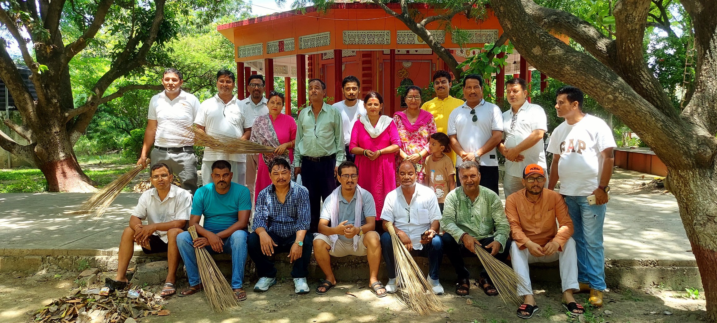 वीपी स्मृति दिवसको अवसरमा सरसफाई