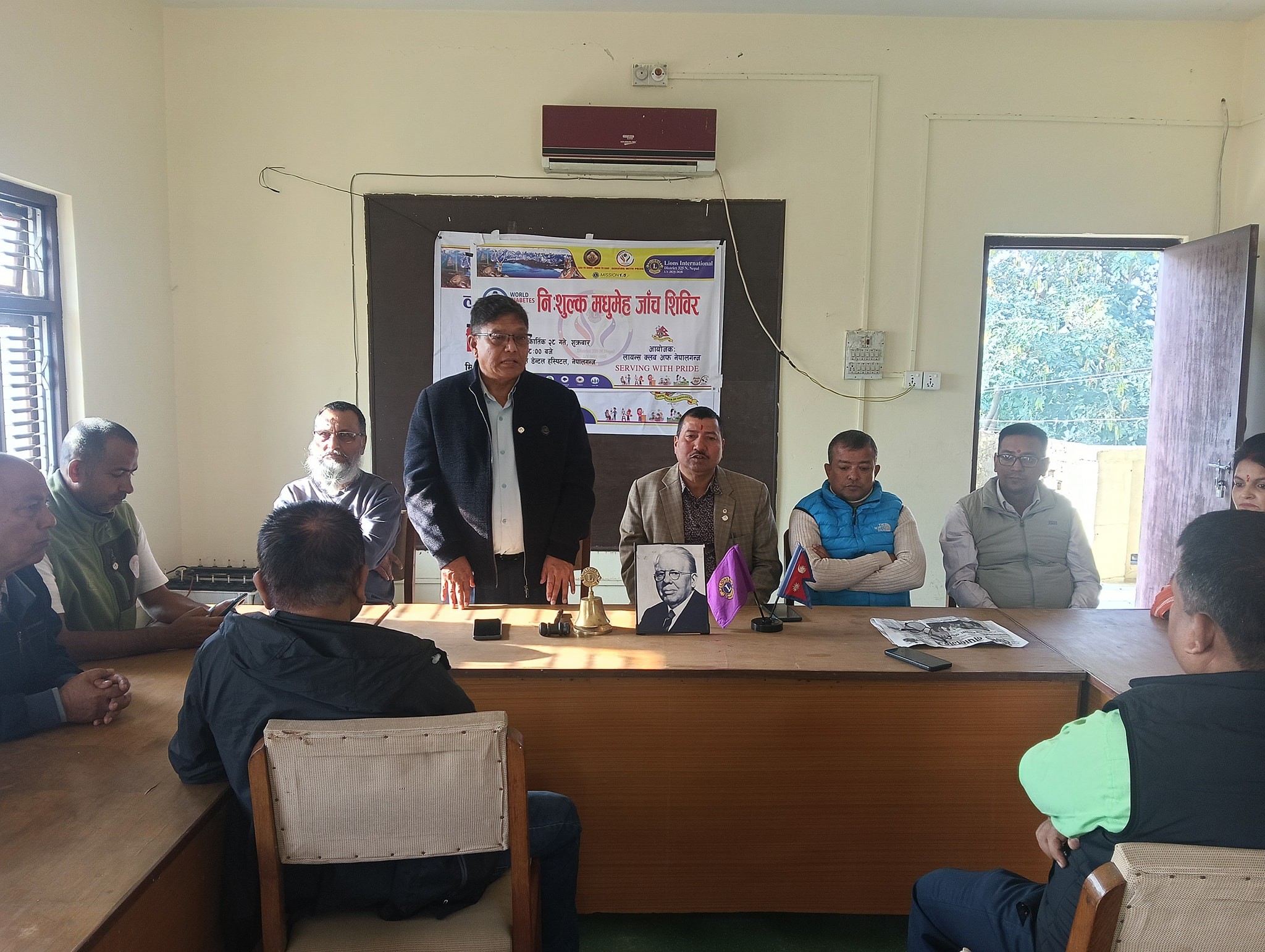 विश्व मधुमेह दिवसको अवसरमा 'निःशुल्क मधुमेह जाँच शिविर'