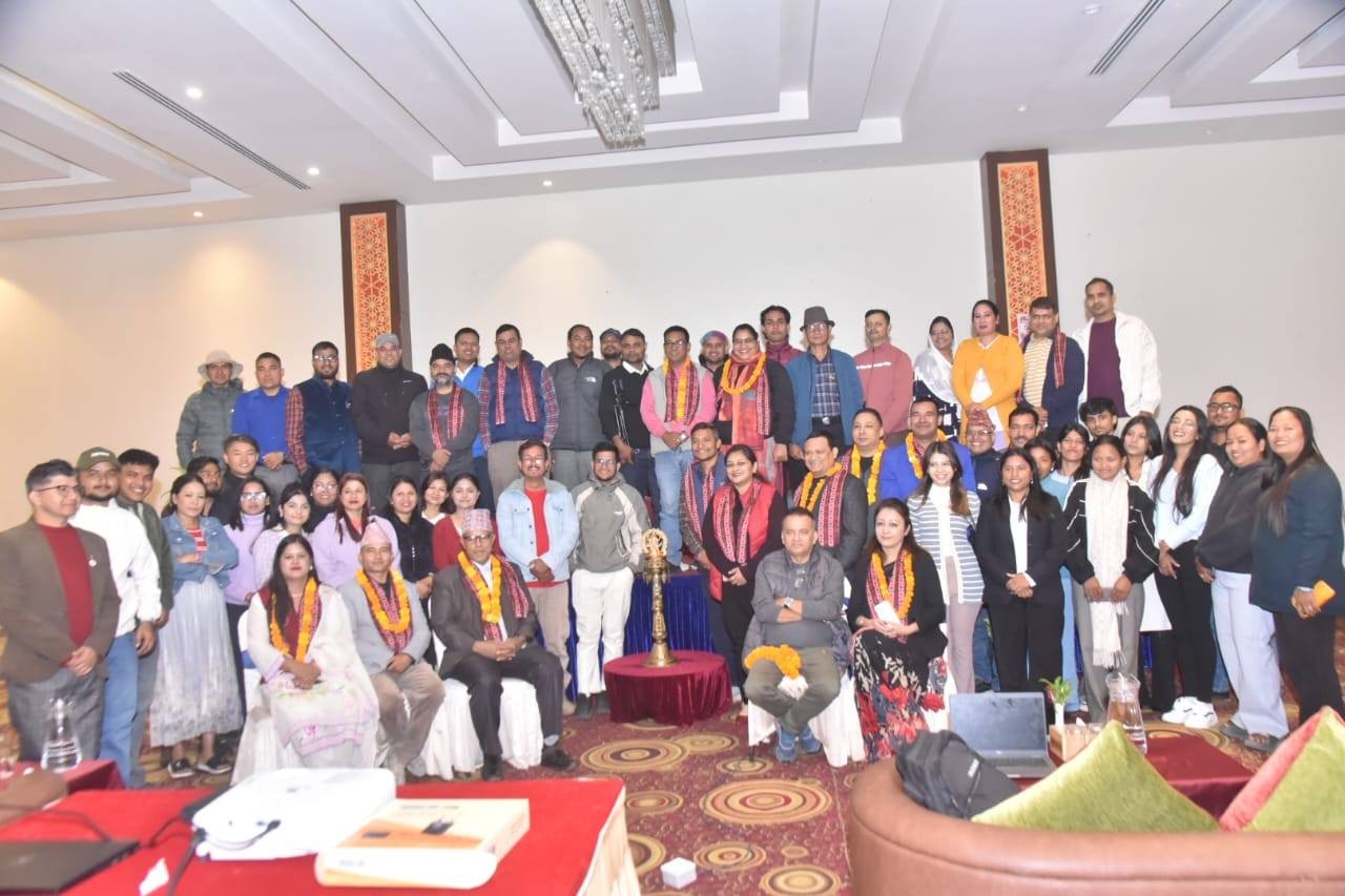 पत्रकारहरुलाई पर्यटन फोटोग्राफी रिपोर्टिङ सम्बन्धि अनुशिक्षण