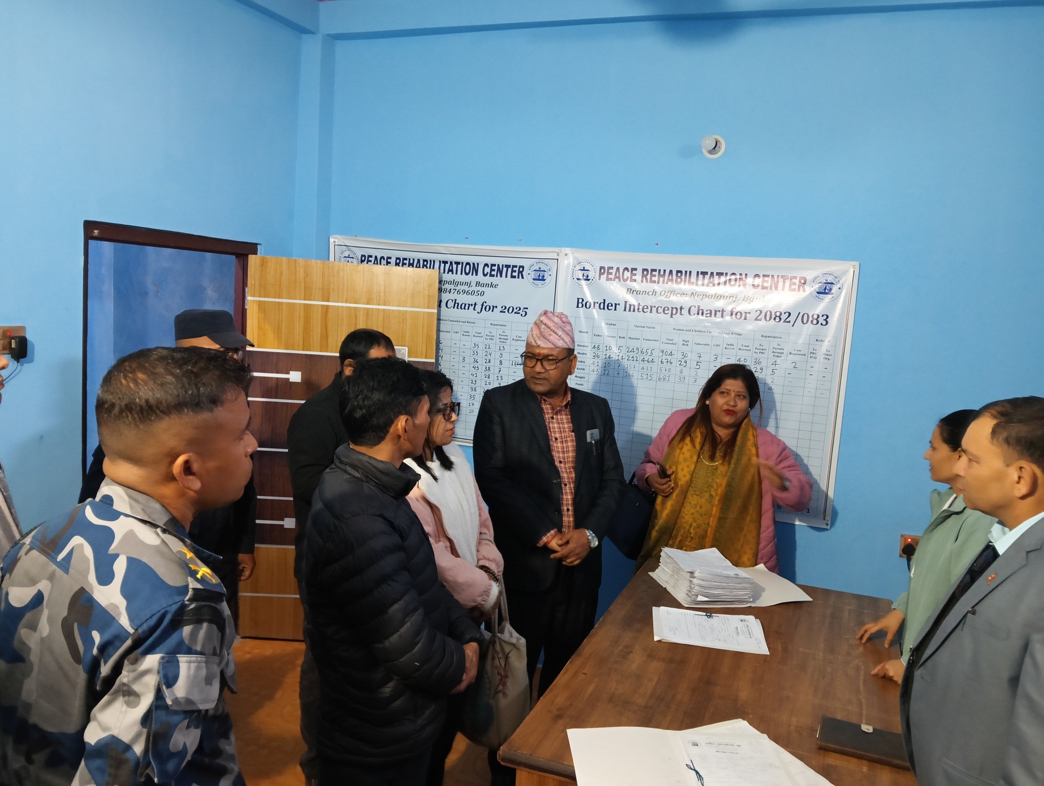 पछिल्लो चार महिनामा शान्ति पुनःस्थापना केन्द्रद्वारा नेपालगञ्ज नाकाबाट १२६ जनाको उद्दार