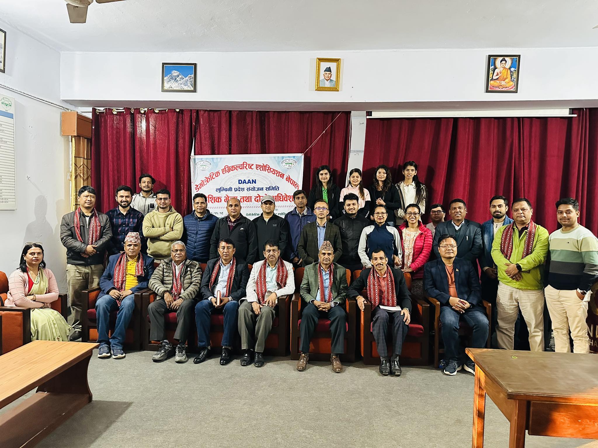 डान लुम्बिनीको संयोजकमा अर्याल चयन