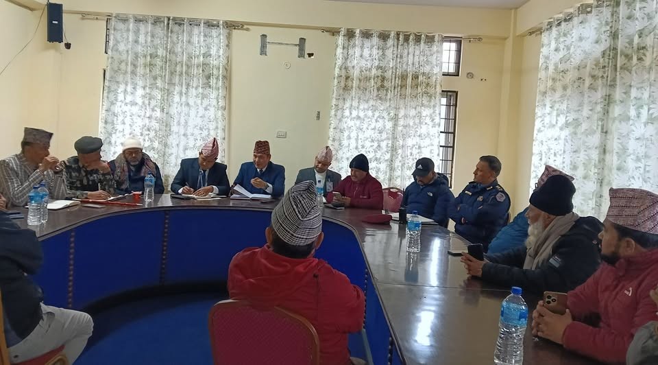 जिल्ला प्रशासनमा समसामयिक विषयमा सर्वदलीय-सर्वपक्षीय छलफल