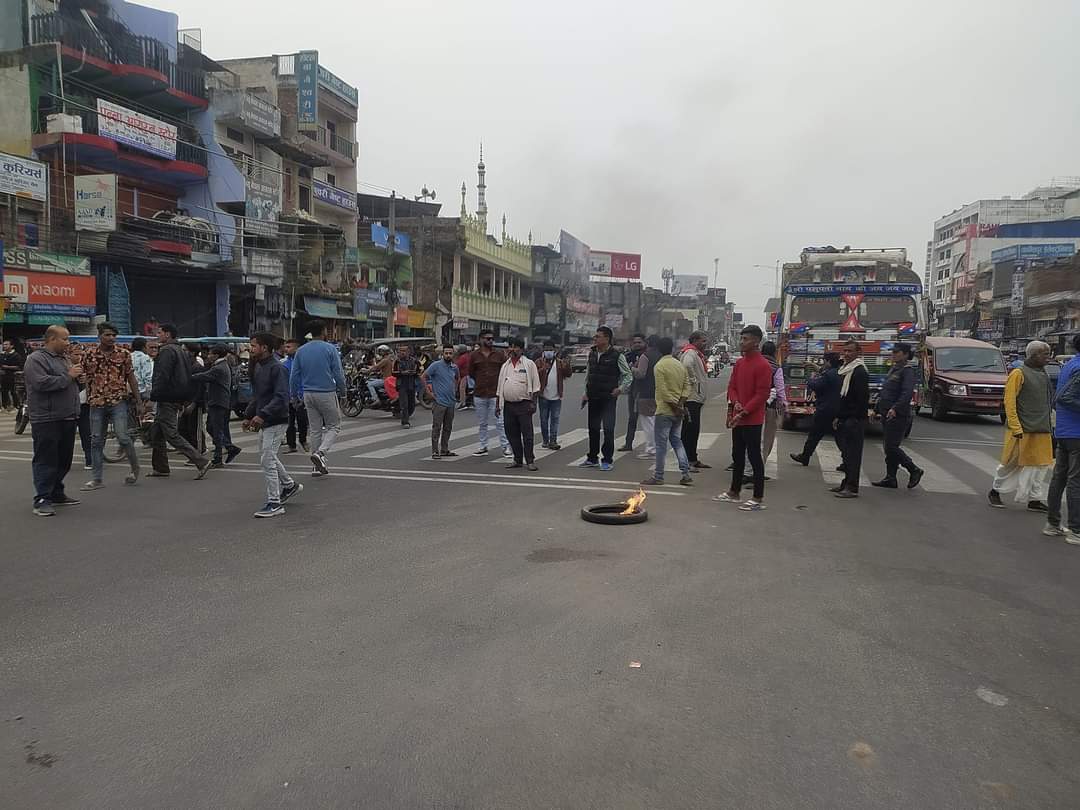 नेपालगन्ज-कोहलपुर सडक अवरुद्ध