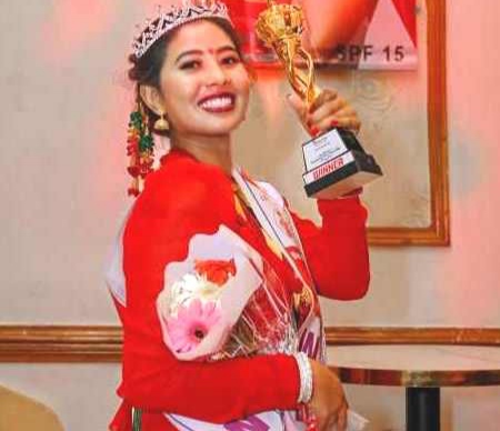 अनिशा चन्दलाई व्युटिसियन मिस तीजको उपाधि