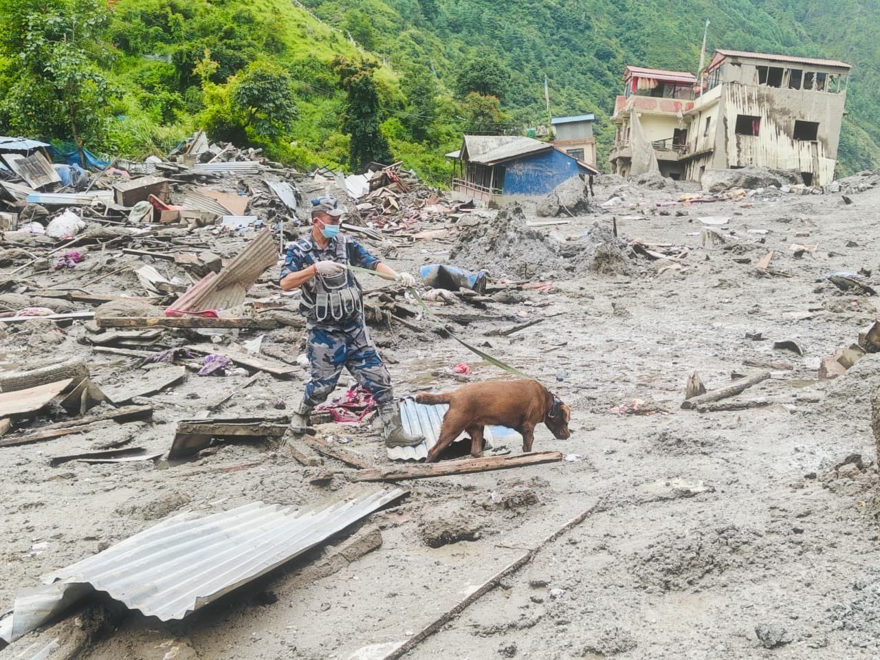 भोटेकोशी बाढीमा मृतकको संख्या १ हजार २९० पुग्यो