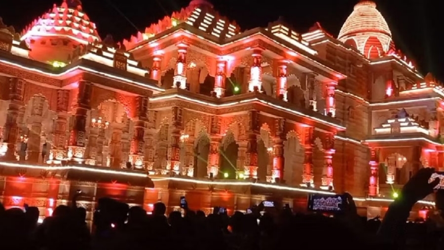 अयोध्याको राम मन्दिरमा आज प्राण प्रतिष्ठा