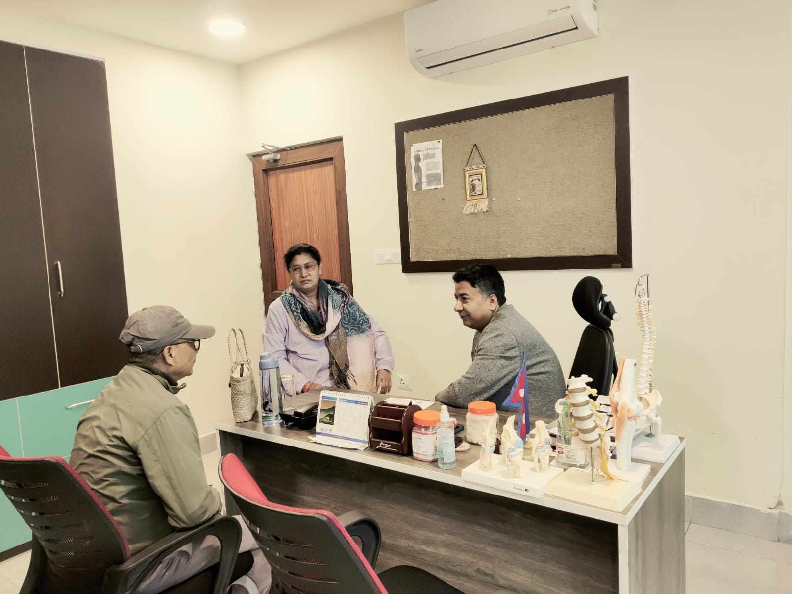 मलमपट्टीमा नि:शुल्क चेकजाँच, ६८ जना लाभान्वित