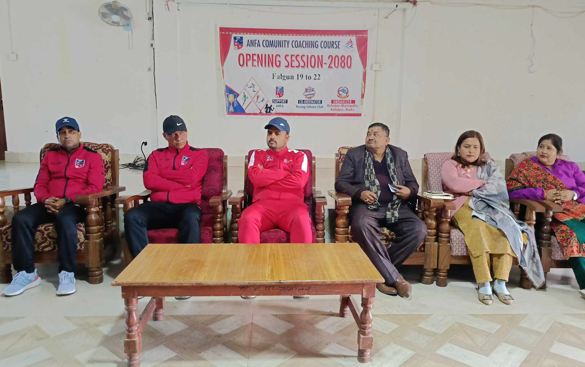 बाँकेमा पहिलोपटक 'एन्फा कम्युनिटी कोचिङ कोर्श' सुरु