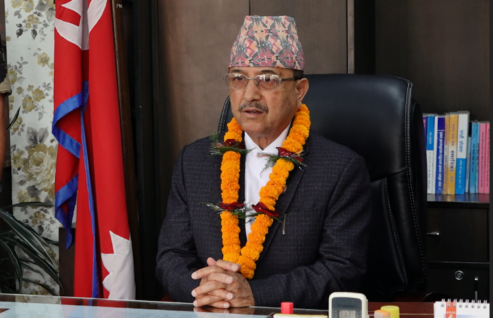 पूर्णबहादुर खड्कालाई कार्यबाहक प्रधानमन्त्रीको जिम्मेवारी