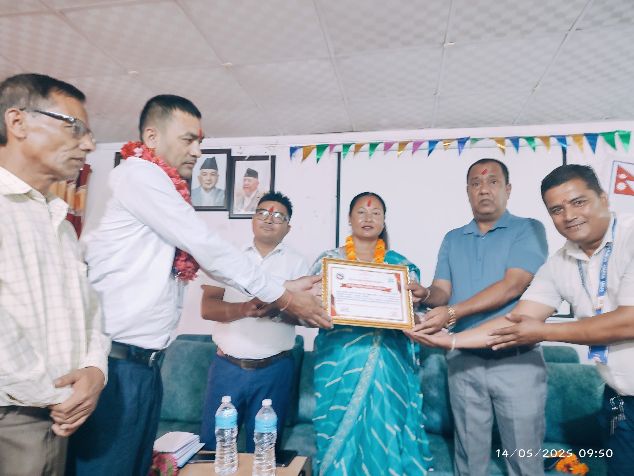 राप्तीसोनारी गाउँपालिका पूर्ण खोप सुनिश्चितता तथा दिगोपना घोषणा