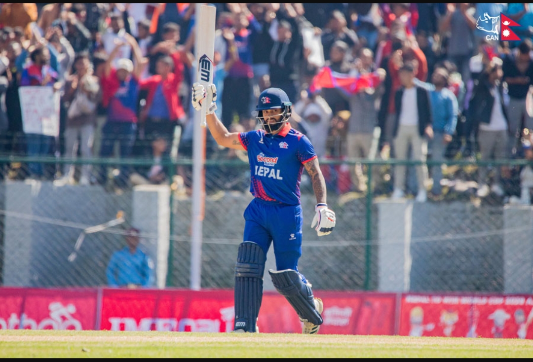 नेपालले सिंगापुरलाई ८ विकेटले हरायो