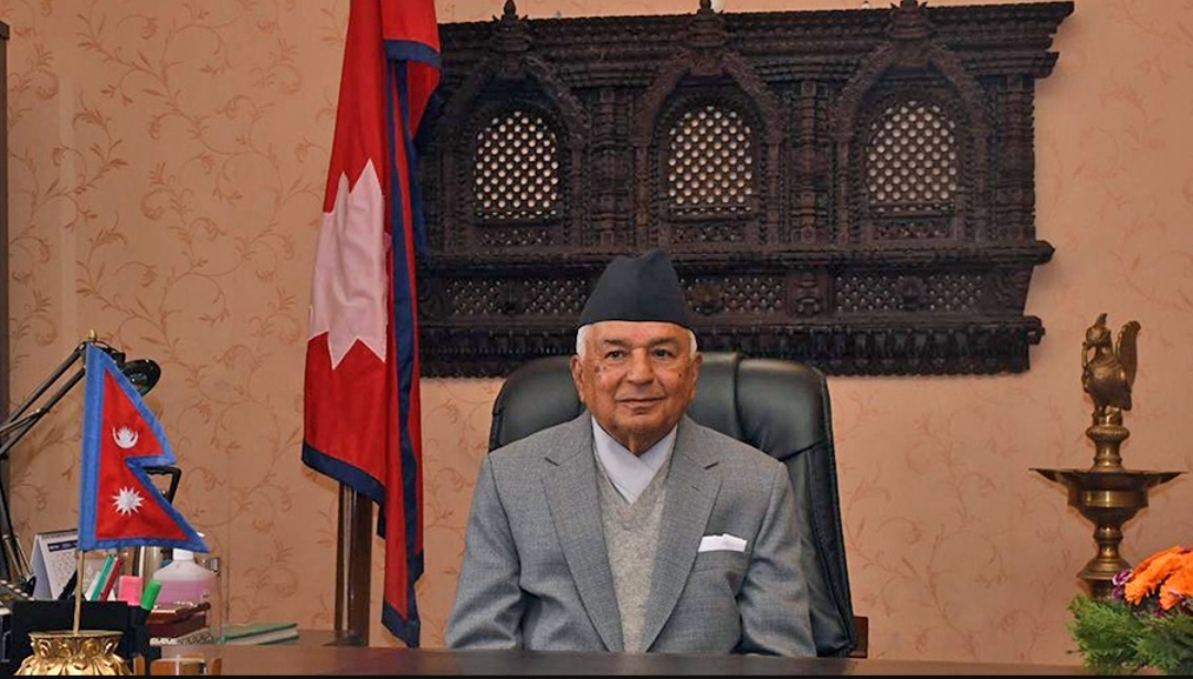 अपाङ्गको जीवनस्तरमा सुधार ल्याउन राष्ट्रपतिको आग्रह