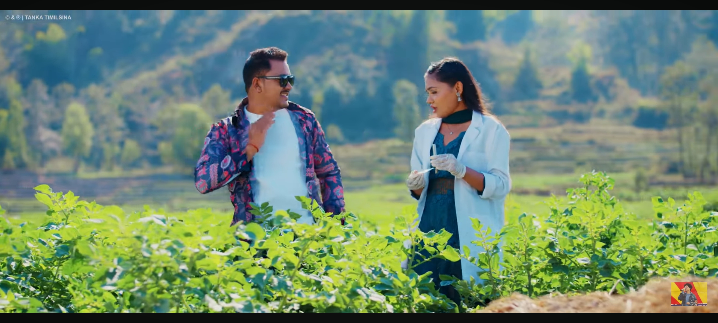 स्वास्थ्यकर्मीहरुको अभिनयले राम साइँला भिडियोले दर्शकलाई झनै मनोरञ्जन दिँदै