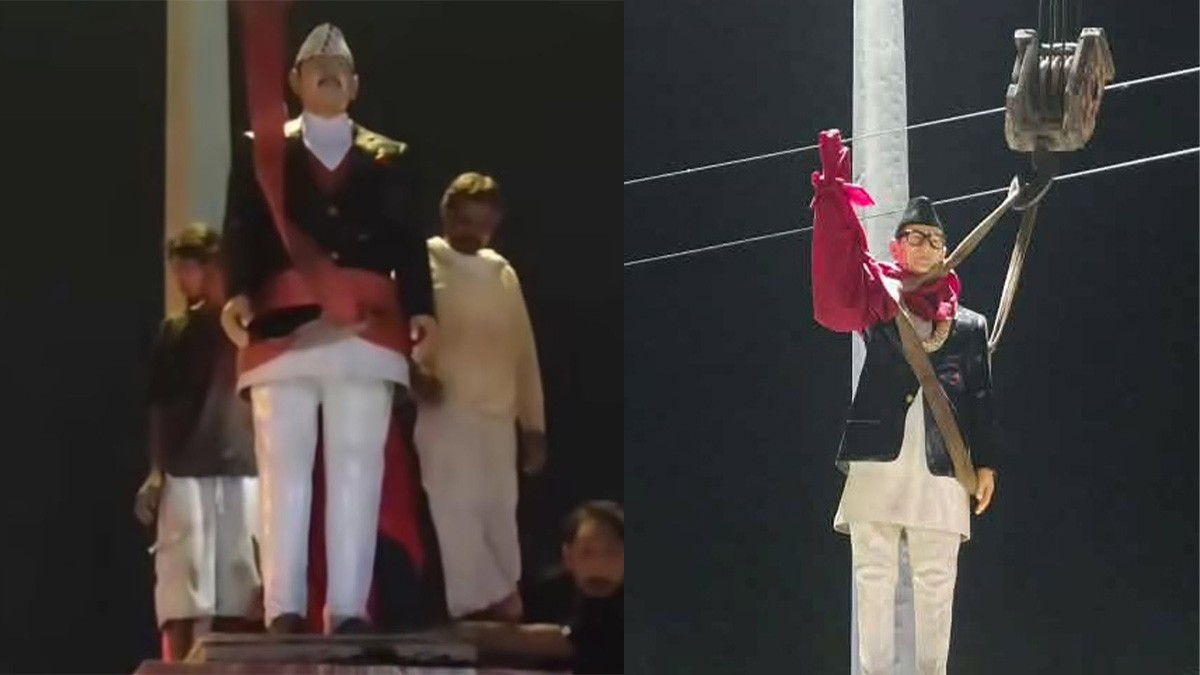 नेपालगञ्जमा दुई दशकपछि स्वर्गीय राजा वीरेन्द्रको शालिक पुनःस्थापना
