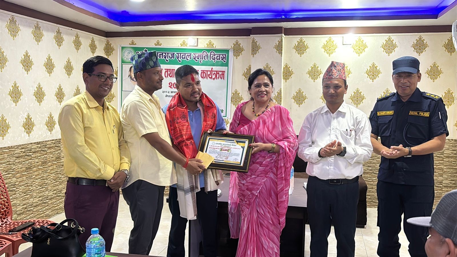 पत्रकार ओलीलाई ‘नयनराज रावल स्मृति पुरस्कार तथा सम्मान’