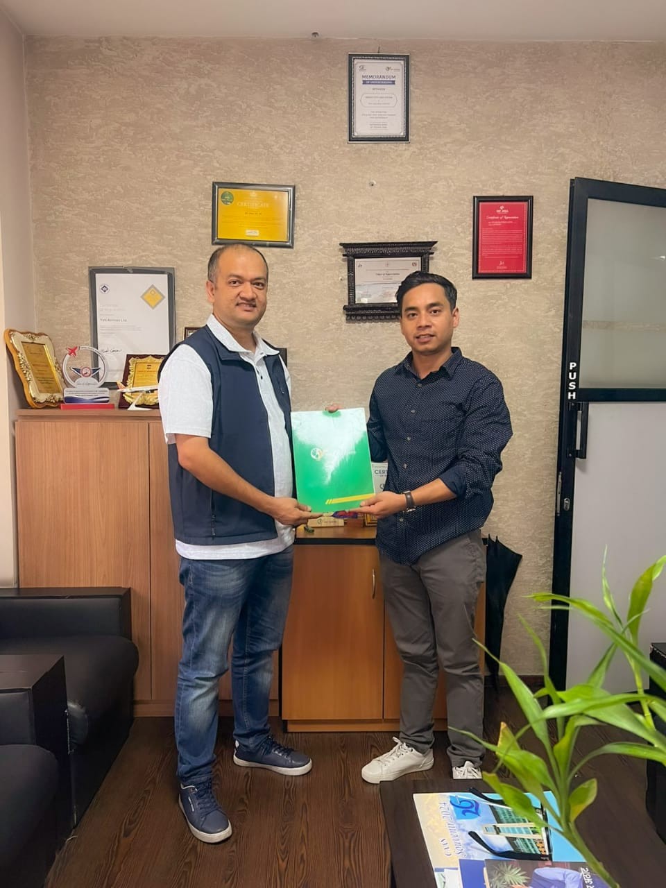 धारा नेपालगञ्ज म्याराथनको एयरलाइन्स पार्टनर बन्यो यति एयर