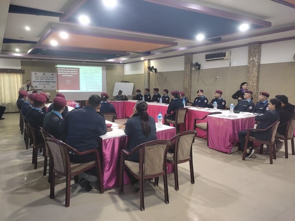 सुरक्षित बैदेशिक रोजगारीका लागि प्रहरीसंग अन्तरक्रिया तथा अभिमुखीकरण कार्यक्रम