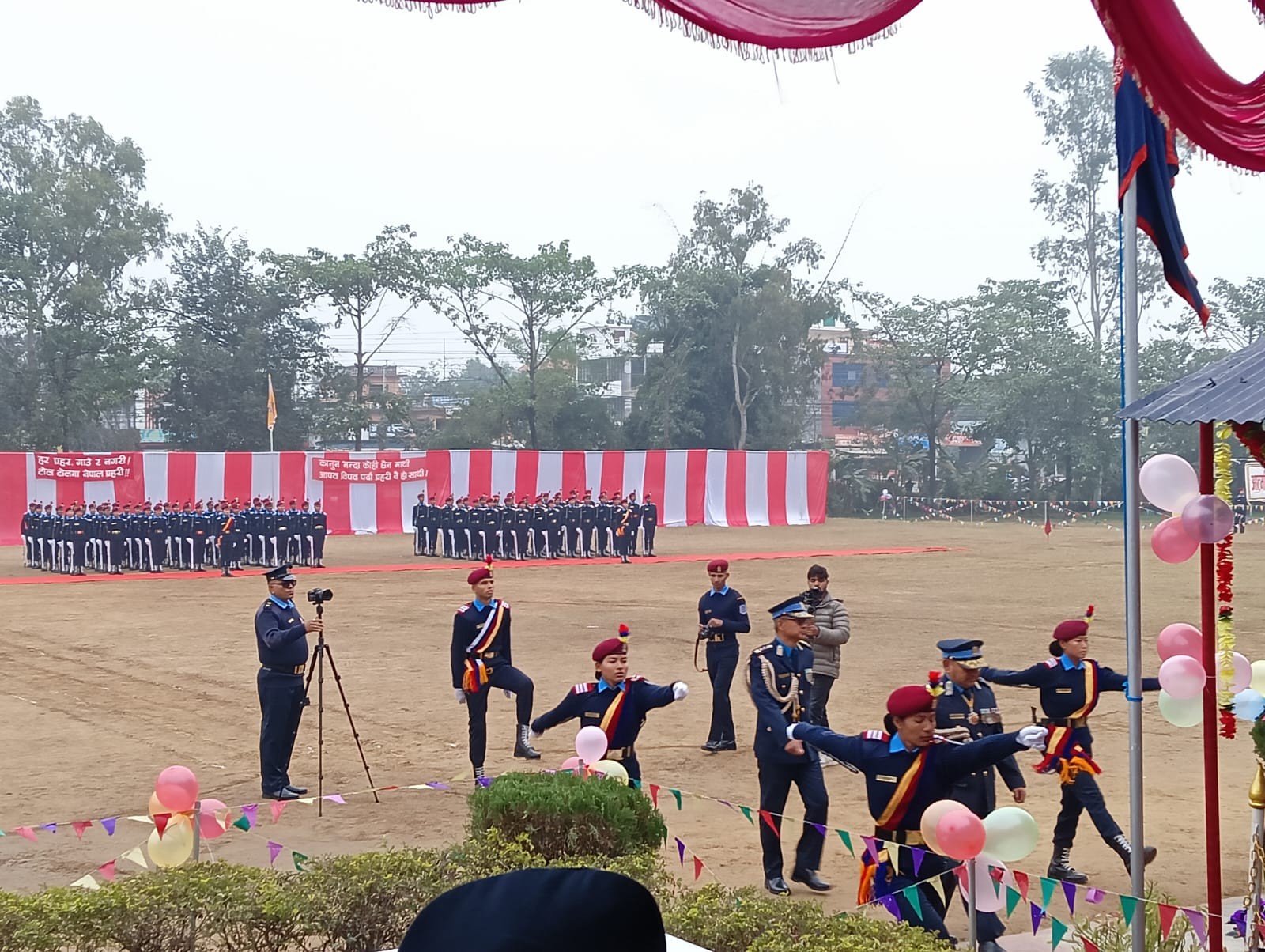 नेपालगञ्जमा २१५ जना प्रहरी जवान दिक्षित