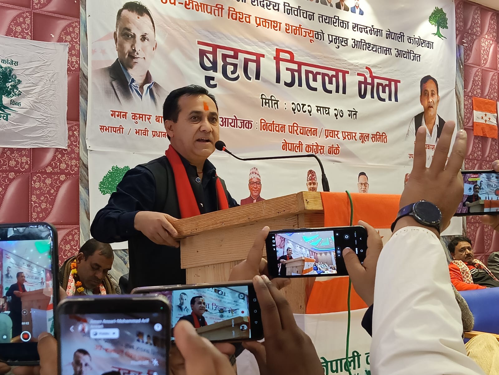 विश्वप्रकाशले भने-'जो जहाँ हुनुहुन्छ, त्यहीँ खट्नुस्, आफ्नै सेरोफेरोमा मत बटुल्न लाग्नुस्'