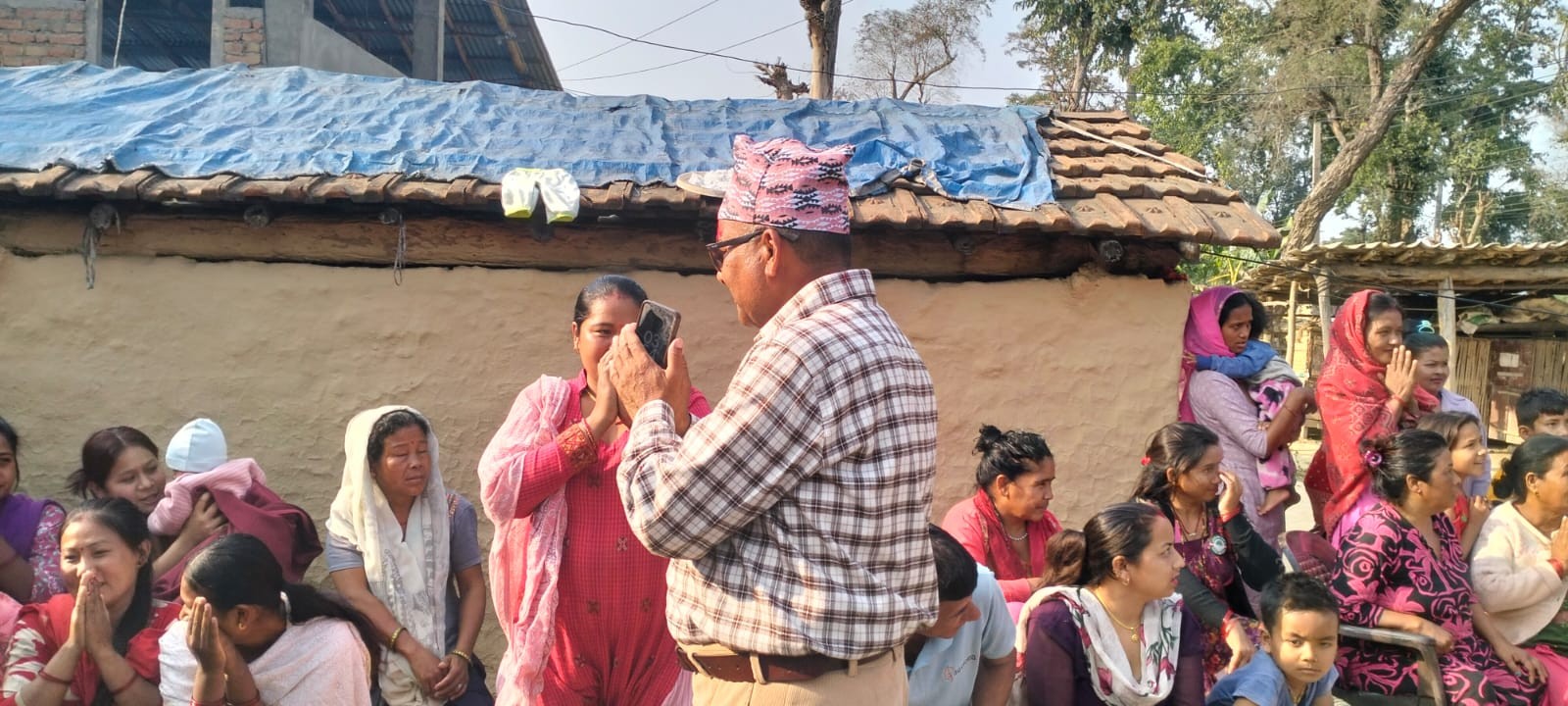 राप्तीसोनारीमा सुरु भयो गौडेलको घरदैलो