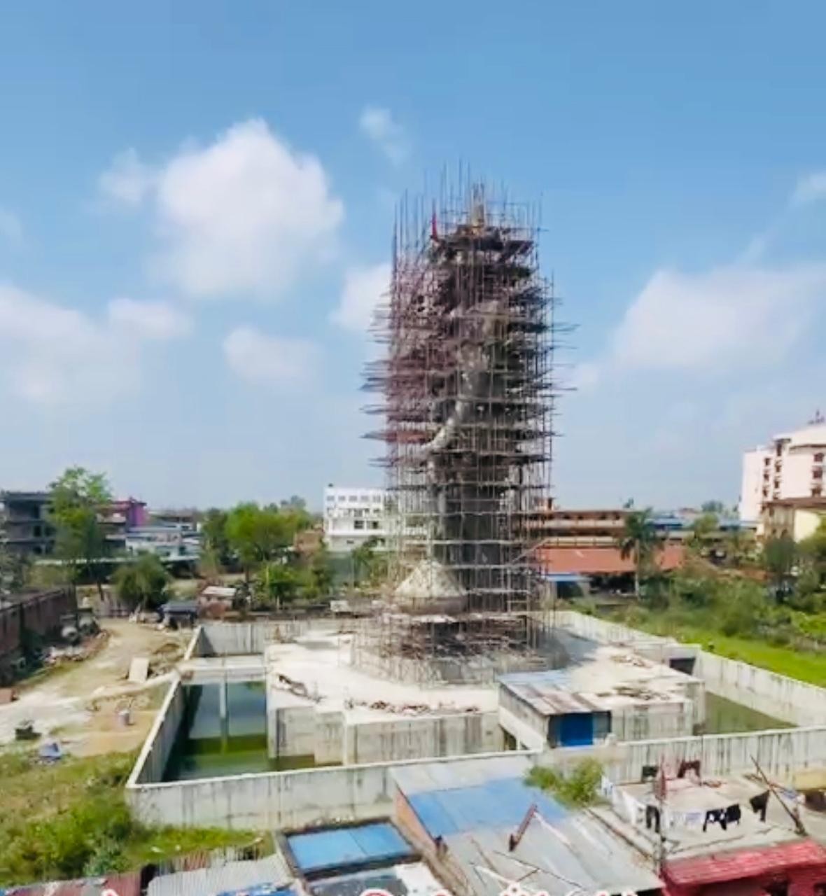 धार्मिक पर्यटन प्रबद्र्धनार्थ नेपालगञ्जमा बन्दैछ १०८ फिट अग्लो हनुमान मूर्ति