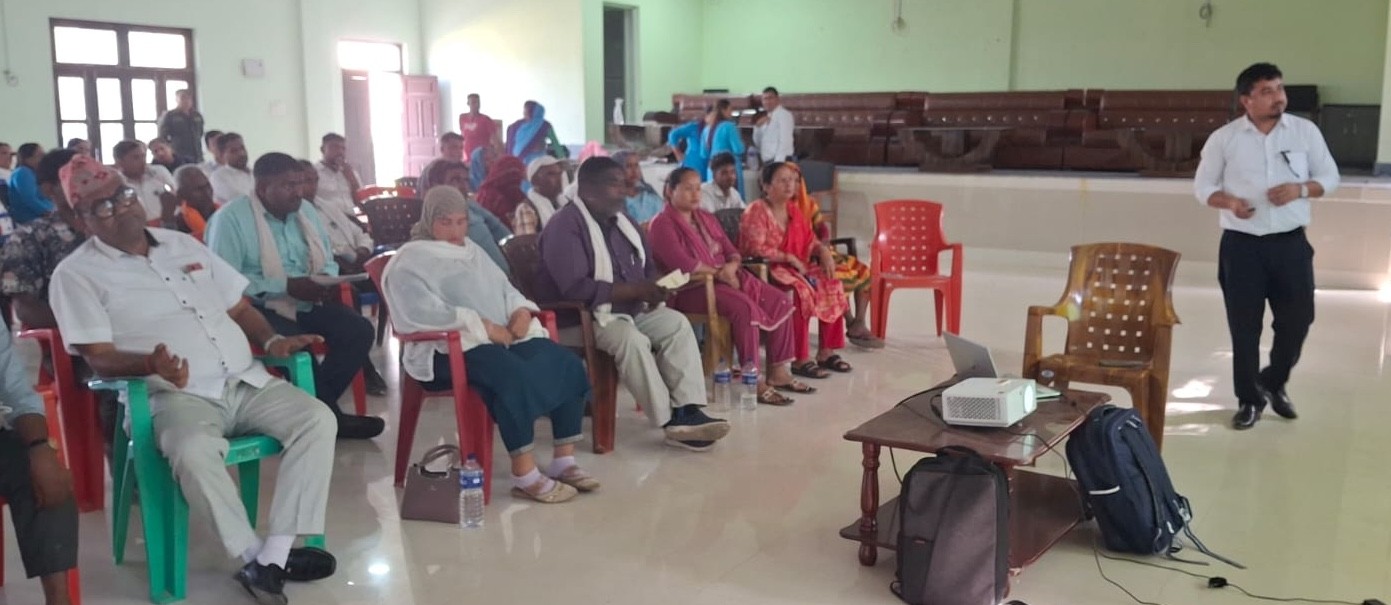 डुडुवामा सामी चौथो चरण कार्यान्वयन मोडालिटी सम्वन्धमा अभिमुखीकरण