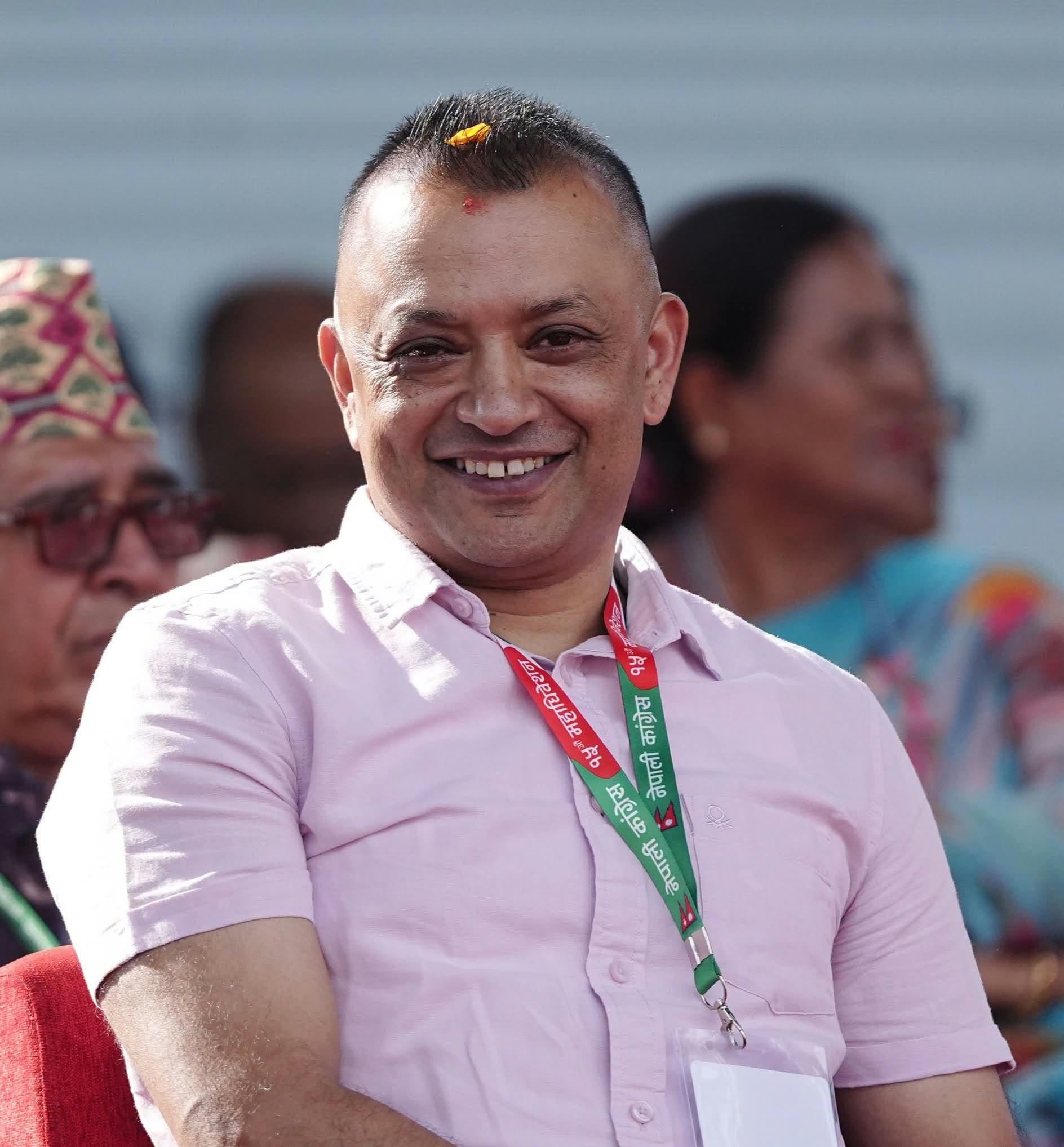 नेपाली कांग्रेसको सभापतिमा गगन थापा निर्वाचित